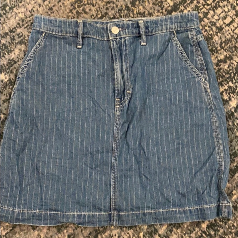 Denim Mini Skirt